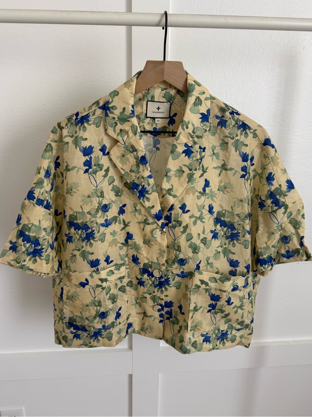 Tuckernuck Floral Button Down Top
